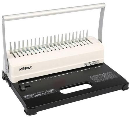 Переплетчик Kobra Queenbind H500 A4/перф.14л.сшив/макс.500л./пластик.пруж.-51мм)
