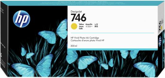 HP 746 300-ml Yellow Ink Cartridge