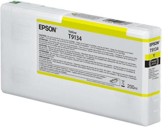 Картридж EPSON T9134  желтый для SC-P5000