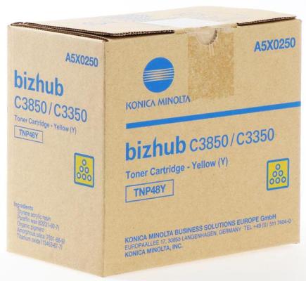 Тонер Konica-Minolta bizhub C3350/C3850 желтый TNP-48Y