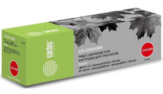 Картридж Cactus CS-C045HBK 2800стр Черный