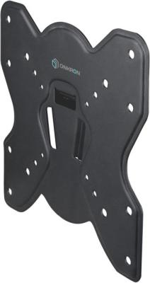 Кронштейн ONKRON/ 17-42'' макс 200*200 мм, фиксированный, от стены 16 мм, макс вес 35кг, черный