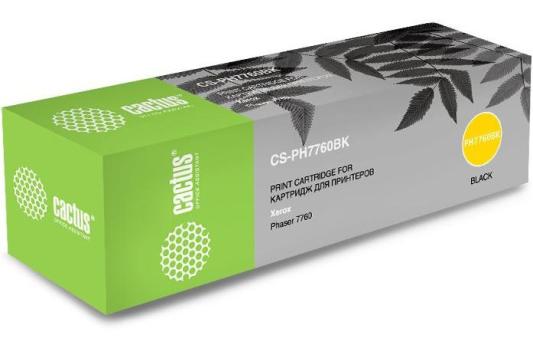 Картридж Cactus CS-PH7760BK 32000стр Черный