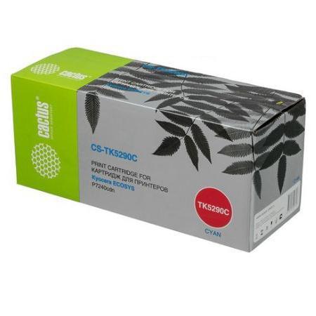 Тонер-картридж Cactus CS-TK5290C 13000стр Голубой