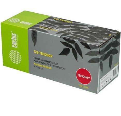 Тонер Cactus CS-TK5290Y 13000стр Желтый