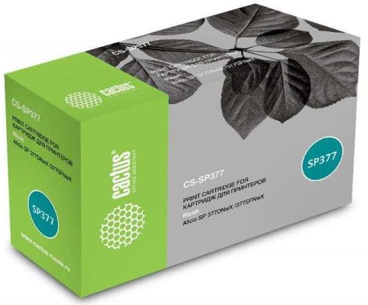 Картридж Cactus CS-SP377 6400стр Черный