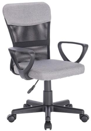 Кресло BRABIX "Jet MG-315", с подлокотниками, серое