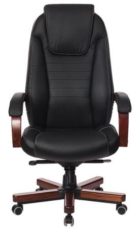 Кресло руководителя Бюрократ T-9923WALNUT чёрный