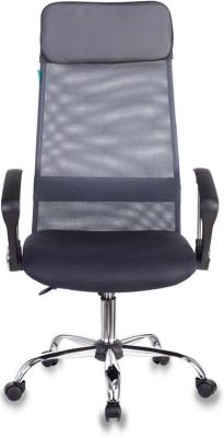 Кресло руководителя Бюрократ KB-6N/SL/DG/TW-12 серый