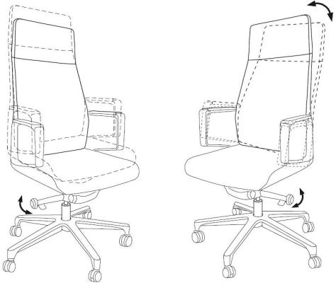 Кресло руководителя Бюрократ _JONS/BLACK черный кожа крестовина алюминий