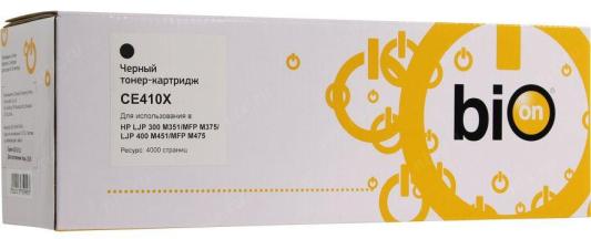 Картридж Bion CE410X CE410X CE410X CE410X 4000стр Черный