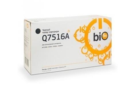 Картридж Bion Q7516A Q7516A Q7516A Q7516A Q7516A Q7516A Q7516A 12000стр Черный