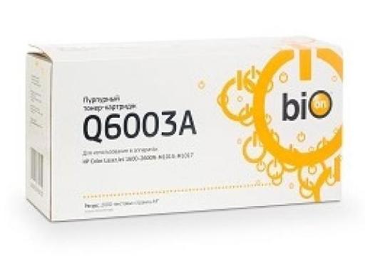Картридж Bion Q6003A Q6003A Q6003A Q6003A Q6003A 2000стр Желтый Пурпурный