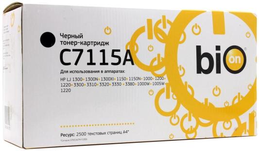 Картридж Bion C7115A 2500стр Черный
