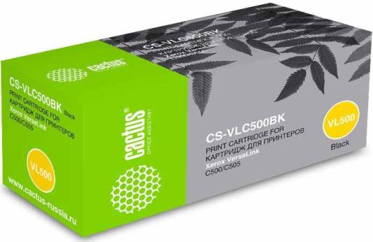Тонер Картридж Cactus CS-VLC500BK 106R03880 черный (5000стр.) для Xerox VersaLink C500/C505