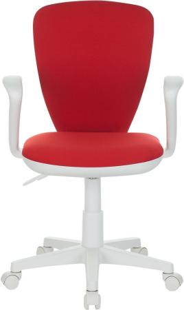 Кресло детское Бюрократ KD-W10AXSN/26-22 красный 26-22 (пластик белый)