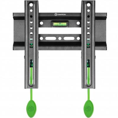 ONKRON BASIC FM1 чёрный {17"-42" Максимальная нагрузка: 30 кг VESA: 75x75, 100x100, 100x200, 200x100, 200x200 мм Вылет от стены: 30 мм Встроенный уровень Система фиксации}