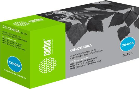 Картридж Cactus CS-CE400A 5500стр Черный