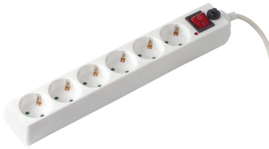 Сетевой фильтр Sonnen U-363 6 розеток 3 м 511426