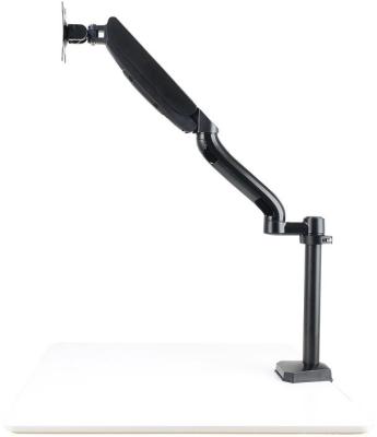 Кронштейн для мониторов ЖК Buro M10 черный 15"-32" макс.9кг крепление к столешнице поворот и наклон