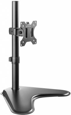 Кронштейн для монитора ONKRON/ 10-32" макс. 100*100, настольная подставка, наклон -85?+45? поворот 360?, вылет от основание 0-113мм, макс.перемещение по вертикали 200-380мм, нагрузка 10кг, портрет/альбом ориентиция