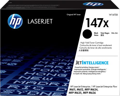Картридж HP W1470X 25200стр Черный