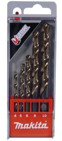 Набор сверел Makita D-30508 по металлу 5шт