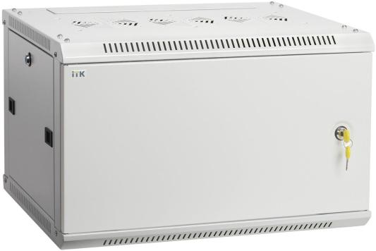 ITK LWR3-06U64-MF Шкаф LINEA W 6U 600x450 мм дверь металл, RAL7035 [LWR3-06U64-MF]