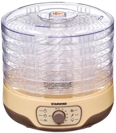 Сушилка для овощей и фруктов StarWind SFD2520 бежевый