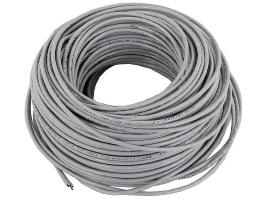 Кабель U/UTP indoor 4 пары категория 5e 5bites одножильный 24AWG CCA PVC 100м серый US5505-100A