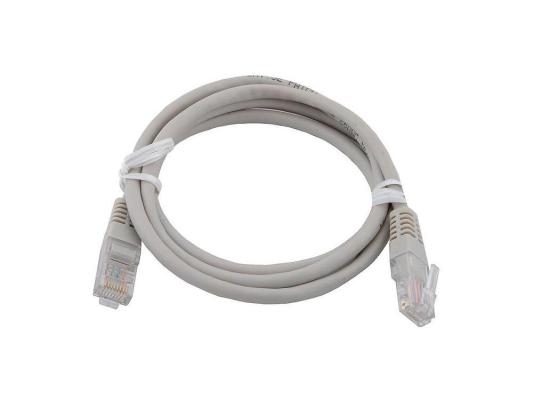 Патч-корд 5E категории UTP с RJ45 серый 0.5м