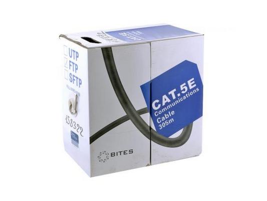 Кабель FTP indoor 4 пары категория 5e 5bites FS5400-305S FTP одножильный 24AWG CCA+CCS PVC 305m