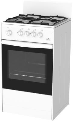 Газовая плита Дарина S GM 441 001 белый