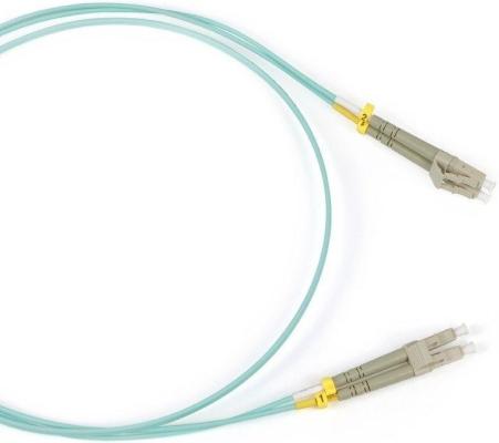 Патч-корд Hyperline FC-503-LC-LC-10G-5M волоконно-оптический шнур 5м FC-D2-503-LC/PR-LC/PR-H-5M-LSZH-AQ