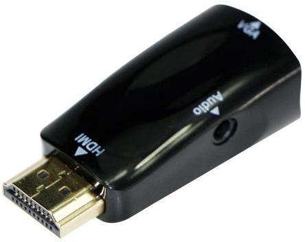 Переходник HDMI Gembird A-HDMI-VGA-02 черный