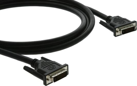 Кабель DVI 1.8м Kramer C-DM/DM-6 круглый черный 94-0101006