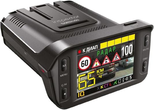 Видеорегистратор с радар-детектором Inspector Barracuda GPS ГЛОНАС черный