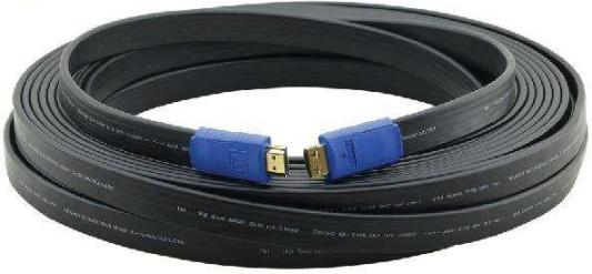 Кабель HDMI 7м Kramer C-HM/HM/FLAT/ETH-25 плоский черный 97-01014025