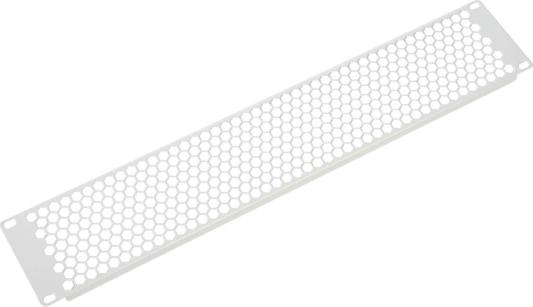 Фальшпанель в шкаф 19" 2U ЦМО ФП-2.4 перфорированная