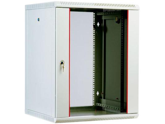 Шкаф настенный разборный 12U ЦМО ШРН-М-12.650 600x650mm дверь стекло