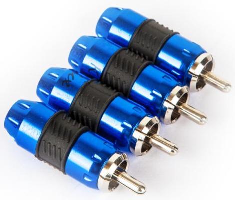 Коннектор Kicx RCA-4BL 4шт