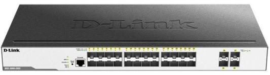 Коммутатор D-Link DGS-3000-28XS DGS-3000-28XS/B1A 24SFP 4SFP+ управляемый