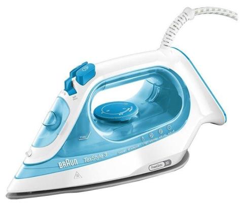 Утюг Braun SI3053BL 2400Вт голубой белый
