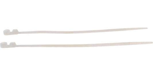 Gembird NYTH-200x4.8 Стяжки пластиковые с монтажным отверстием 200 мм х 4,8 мм (100 шт.)