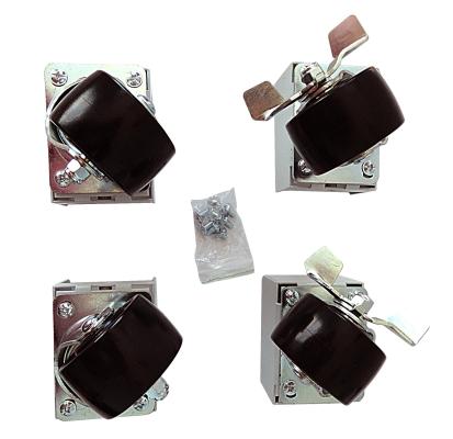 ЦМО Комплект грузоподъемных роликов 3"*2" для шкафов 4 шт