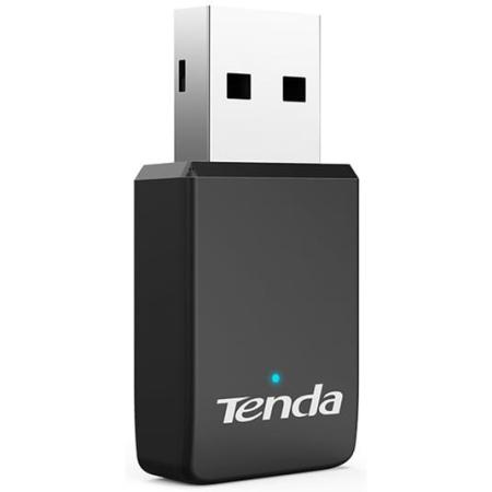 Tenda WiFi Adapter USB U9 (USB2.0, WLAN 650Mbps, 802.11ac) 1x int Antenna
