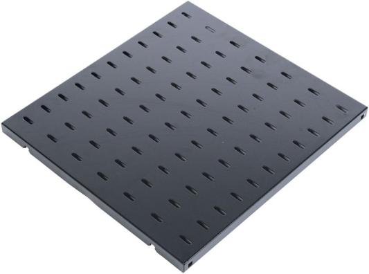 ЦМО Полка перфорированная, глубина 580 мм, цвет черный (СВ-58-9005)