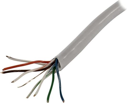 Кабель F/UTP indoor 4 пары категоря 5e 5bites одножильный 4x2xAWG24  CCA PVC 100м FS5505-100A