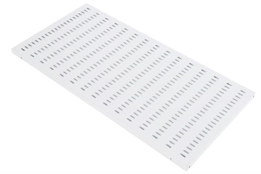 ЦМО Полка перфорированная грузоподъёмностью 100 кг глубина 1000 мм СВ-100У серый