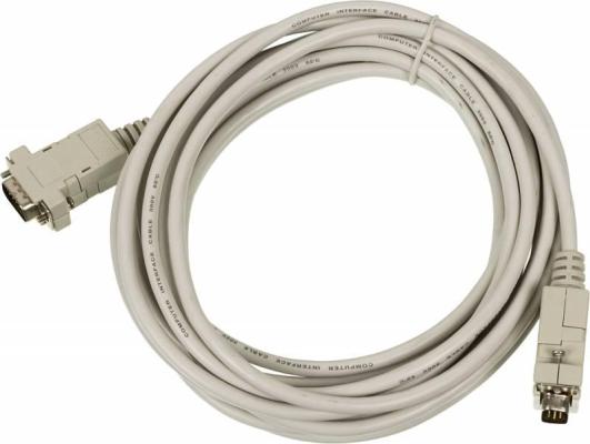 Кабель VGA 5м Ningbo CAB016-5 круглый серый